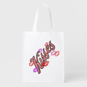LIP KISSES  GROCERY BAG
