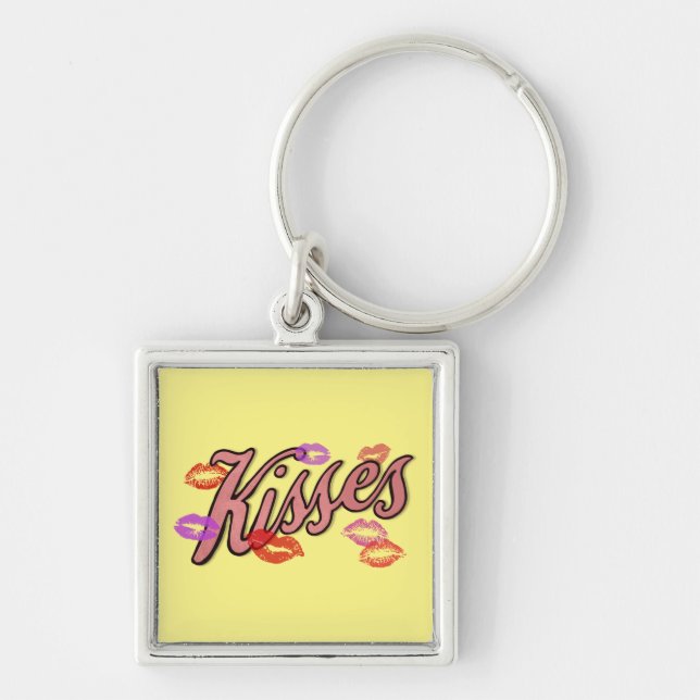 LIP KISSES  KEYCHAIN (Front)