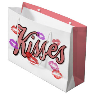 LIP KISSES   LARGE GIFT BAG