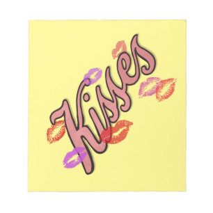 LIP KISSES NOTEPAD