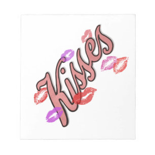 LIP KISSES NOTEPAD