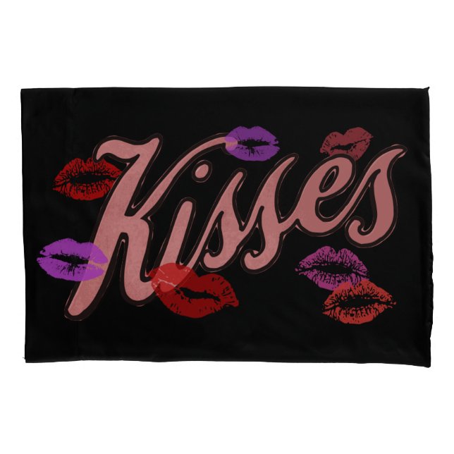 LIP KISSES  PILLOW CASE (Front)