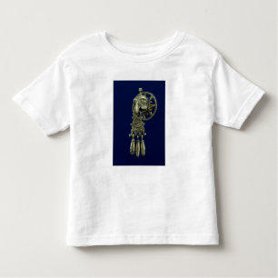 Lip plug of bird god toddler t-shirt
