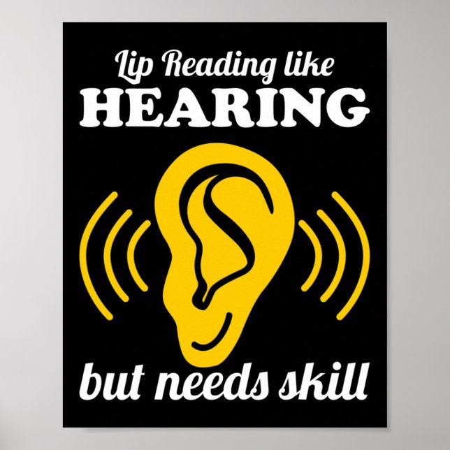 Lip Reading Like Hearing  Poster (Front)