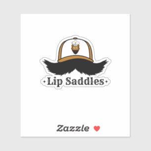 Lip Saddles Sticker
