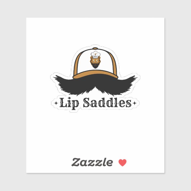 Lip Saddles Sticker (Sheet)