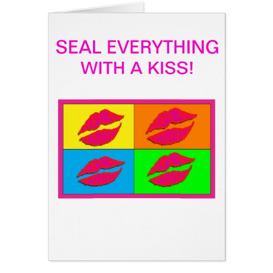Lip Smack Note Cards