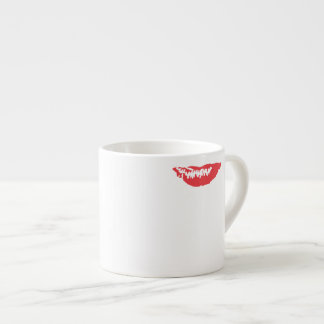 Lip Stain Coffee Mug-Riviera Pink Espresso Cup