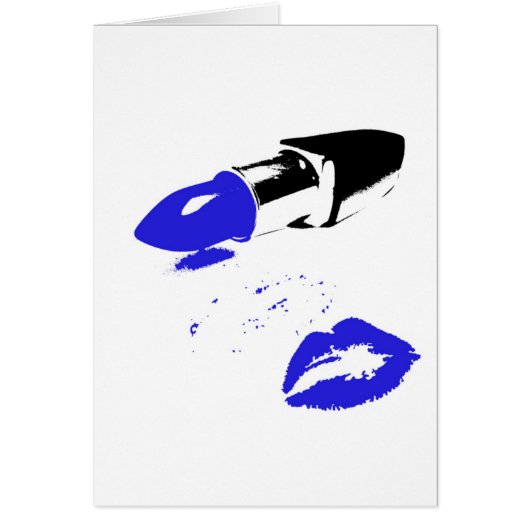 Lip Stick kiss Cards (Front)