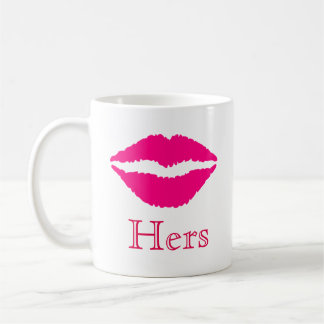 Lip Stick Print Mug