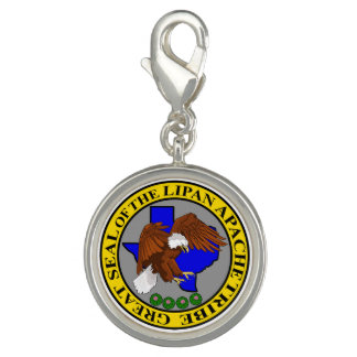 Lipan Apache Tribe Great Seal Charm for Bracelet