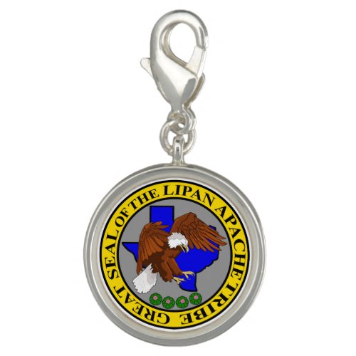 Lipan Apache Tribe Great Seal Charm for Bracelet