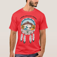 Lipan Apache Tribe Men’s  RED T-shirt