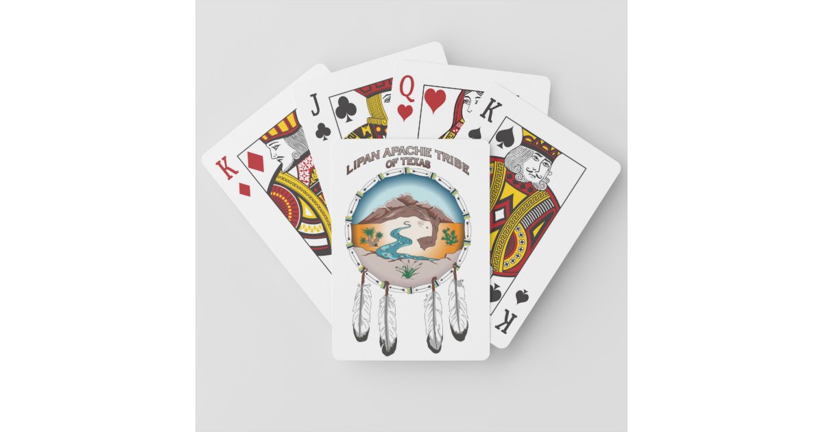 Lipan Apache Tribe Of Texas Deck Playing Cards