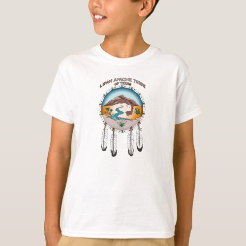Lipan Apache Tribe of TX Kids Basic Hanes T_Shirt