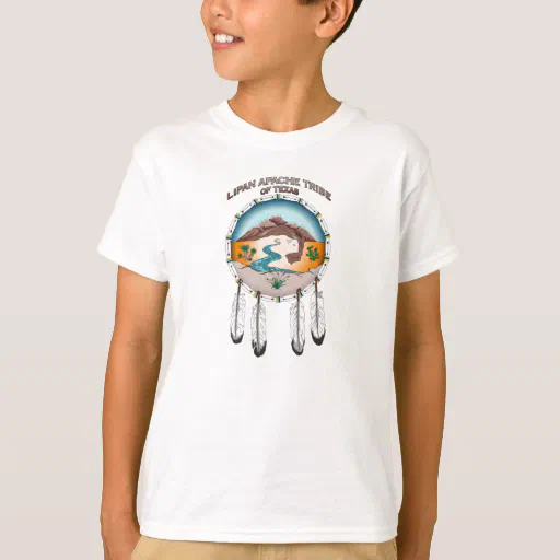 Lipan Apache Tribe of TX Kids' Basic Hanes T-Shirt