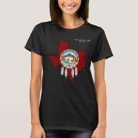 Lipan Apache Tribe TX Women's Basic Black T-Shirt