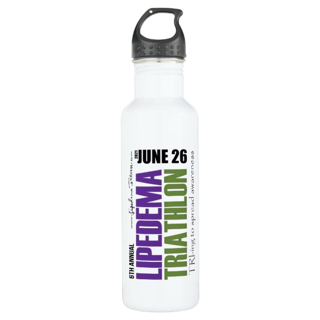 Lipedema Triathlon Water Bottle (Front)