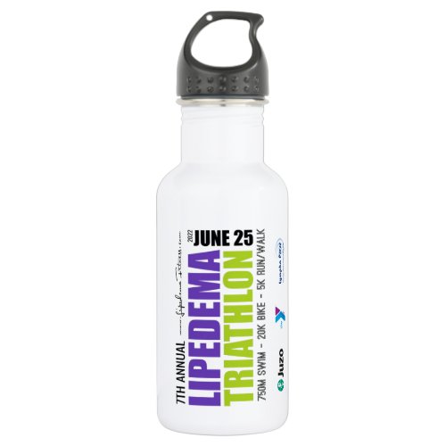 Lipedema Triathlon Water Bottle