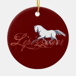 Lipizzaner Ceramic Ornament
