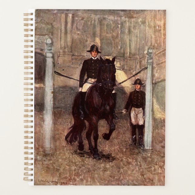Lipizzaner Dressage Piaffe Planner (Front)