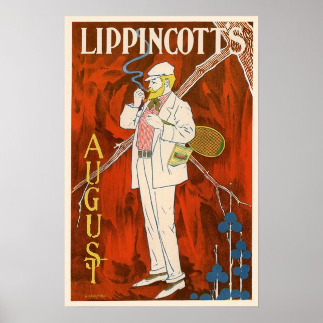 Lippincott's August Poster (Front)