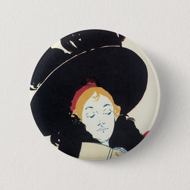 Lippincott's February Button (Front)