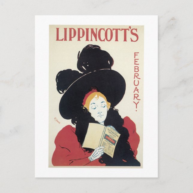 Lippincott's February Postcard (Front)