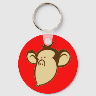 Lippy Monkey Keychain