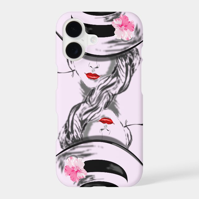 Lips 07 iphone case (Back)