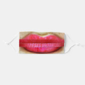Lips Adult Cloth Face Mask (Front, Folded)