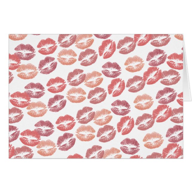 Lips and Kisses in Rose Golds (Front Horizontal)