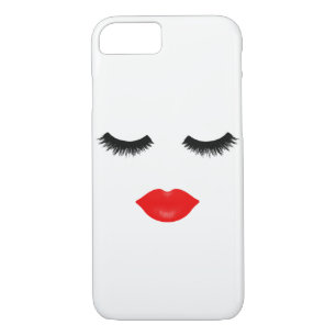 Lips and Lashes iPhone 8/7 Case