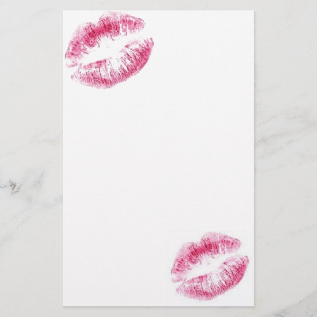LIPS AND LOVE STATIONERY (Front)