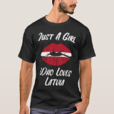 T-Shirts - Latvia - I Love Latvia