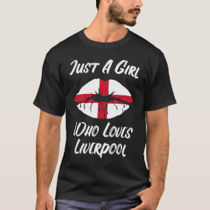 Lips and Mouth Love Saint George's Cross Flag Live T-Shirt