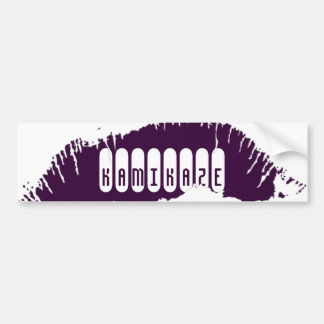 Lips Bumper Sticker