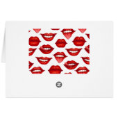 Lips Cards (Back Horizontal)