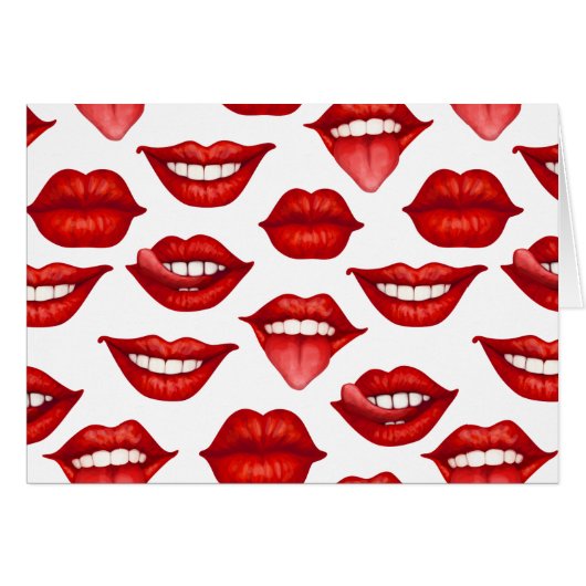 Lips Cards (Front Horizontal)