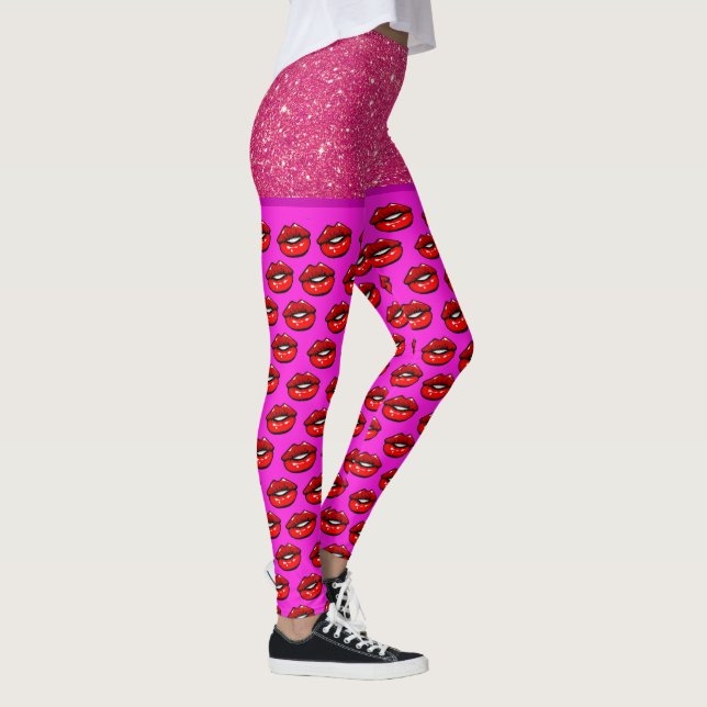 LIPS Fashion Pop Leggings (Right)