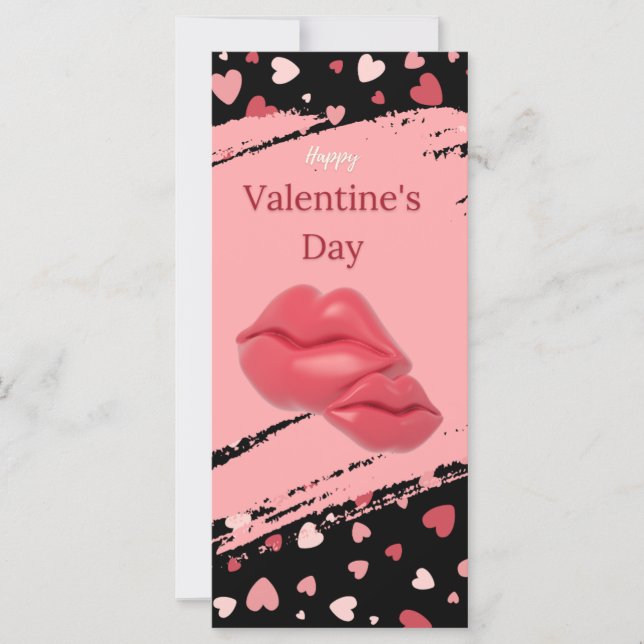 Lips Happy Valentine's Day Love You Sweetheart (Front)