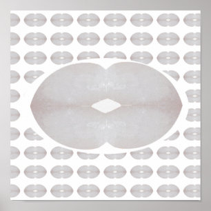LIPS KISS Art Value Poster Paper