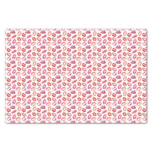 Lips Kiss Print Tissue Paper