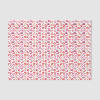 Lips Kiss Print Tissue Paper