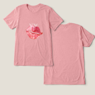 Lips Kiss XOXO Tri-Blend Shirt