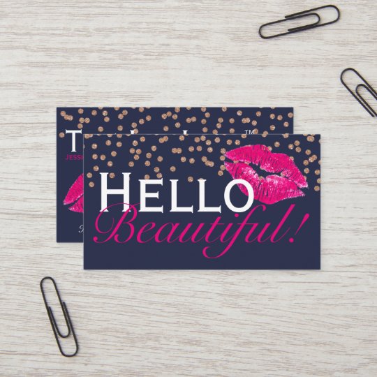 Lips Lipsense Mua Kiss Business Cards Zazzlecom