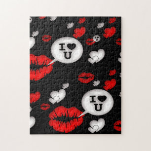 Lips & Love Talk Jigsaw Puzzle