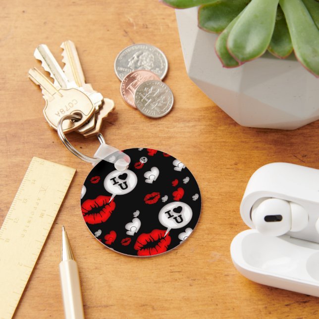 Lips & Love Talk Keychain (Desk)
