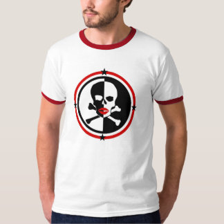 Lips on Skull & Cross bone T-Shirt