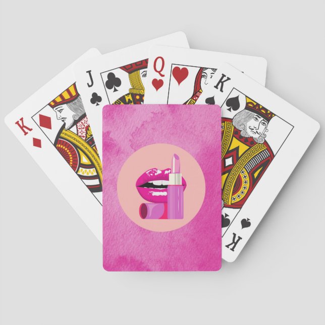 Lips Poker Cards (Back)